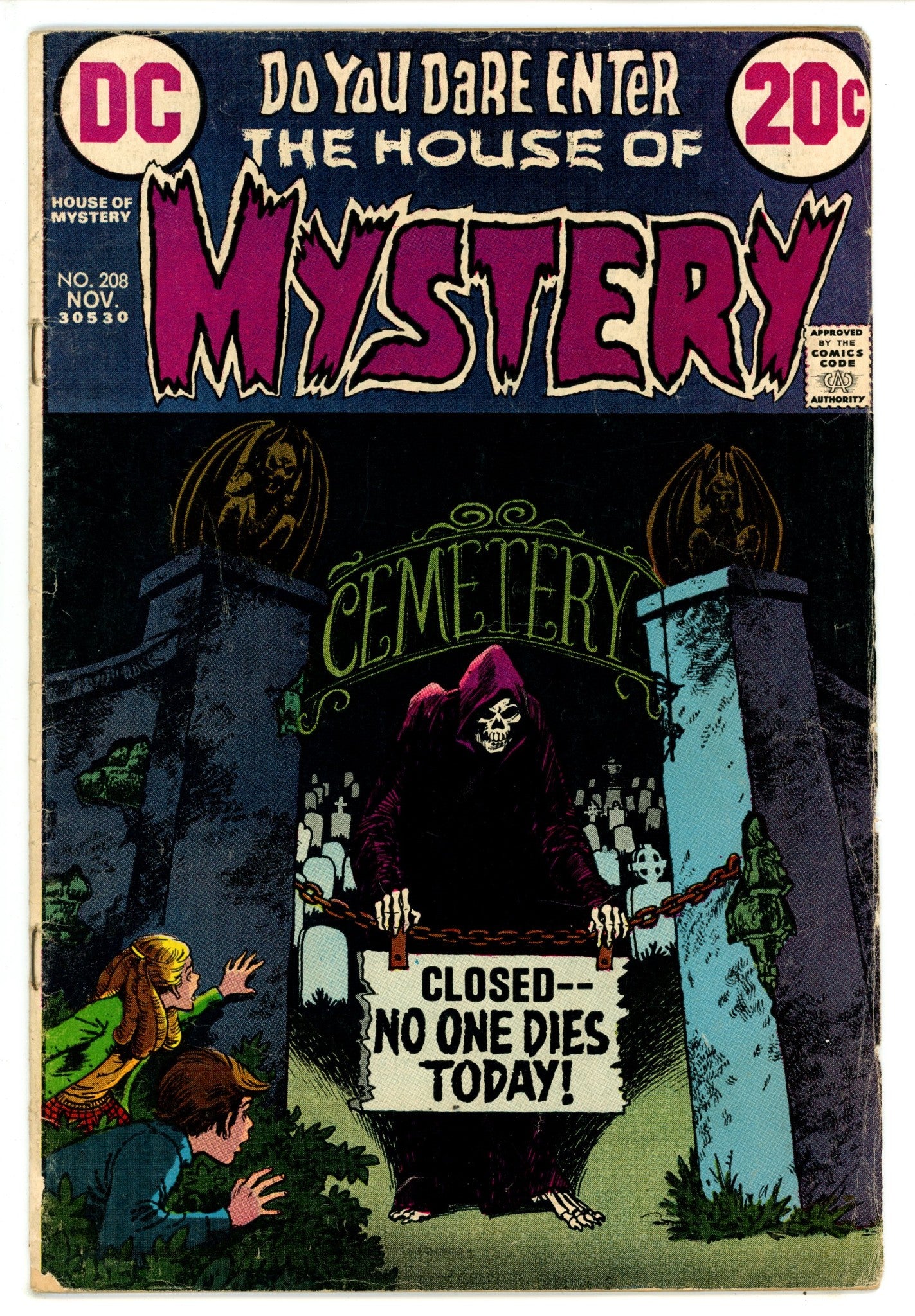 House of Mystery Vol 1 208 VG- (1972)
