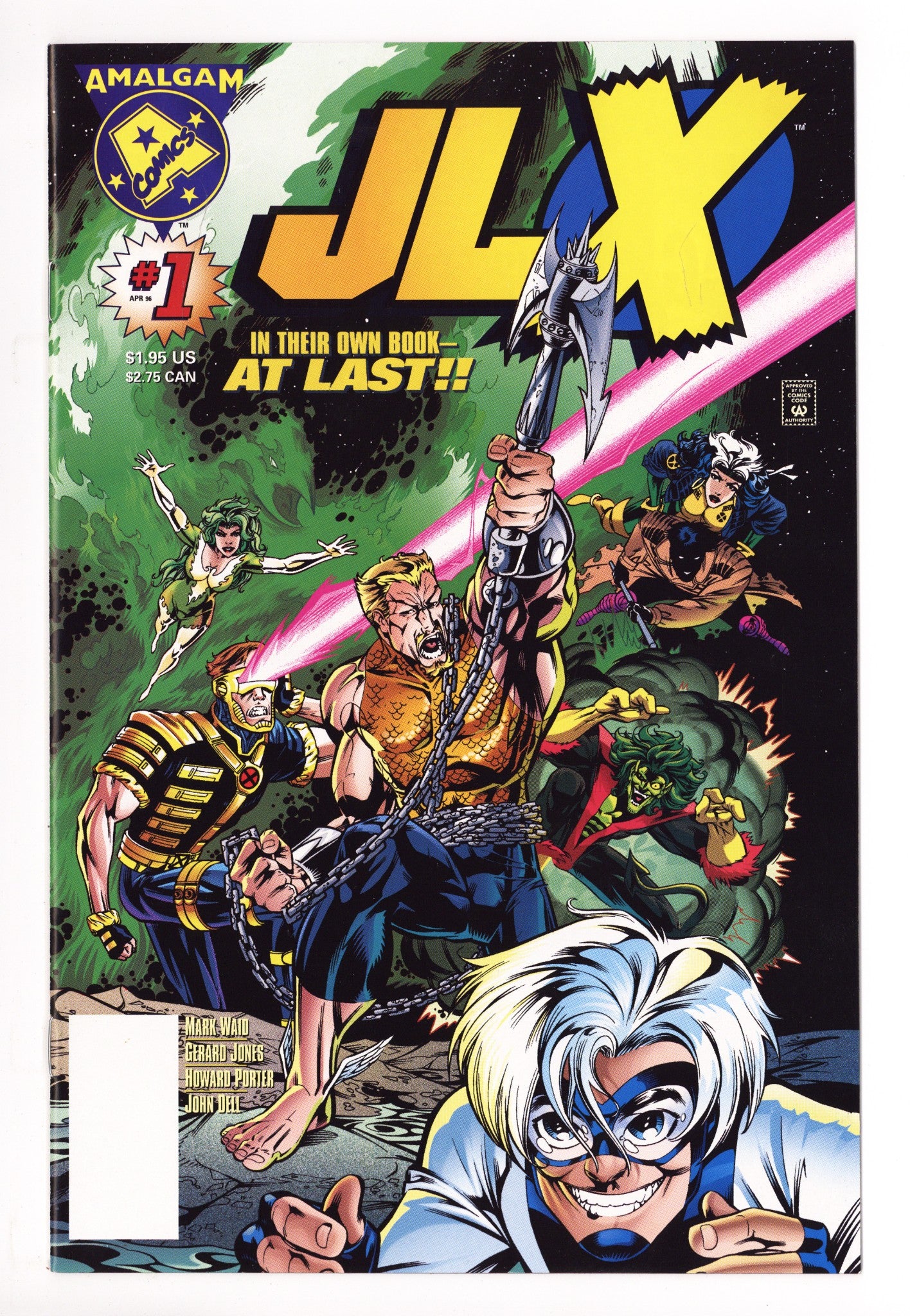 JLX Vol 1 1 High Grade (1996) Barcode Variant 