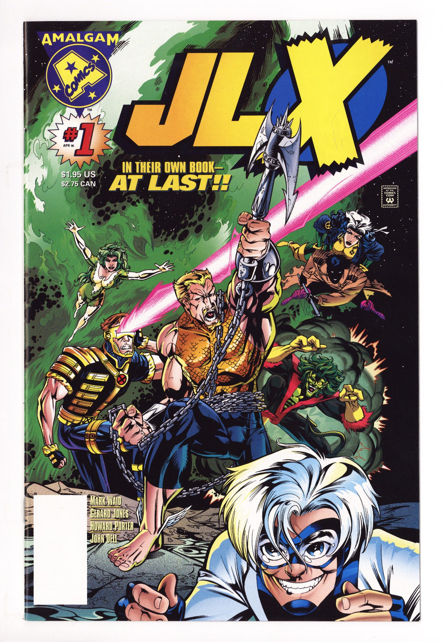 JLX Vol 1 1 High Grade (1996) Barcode Variant 