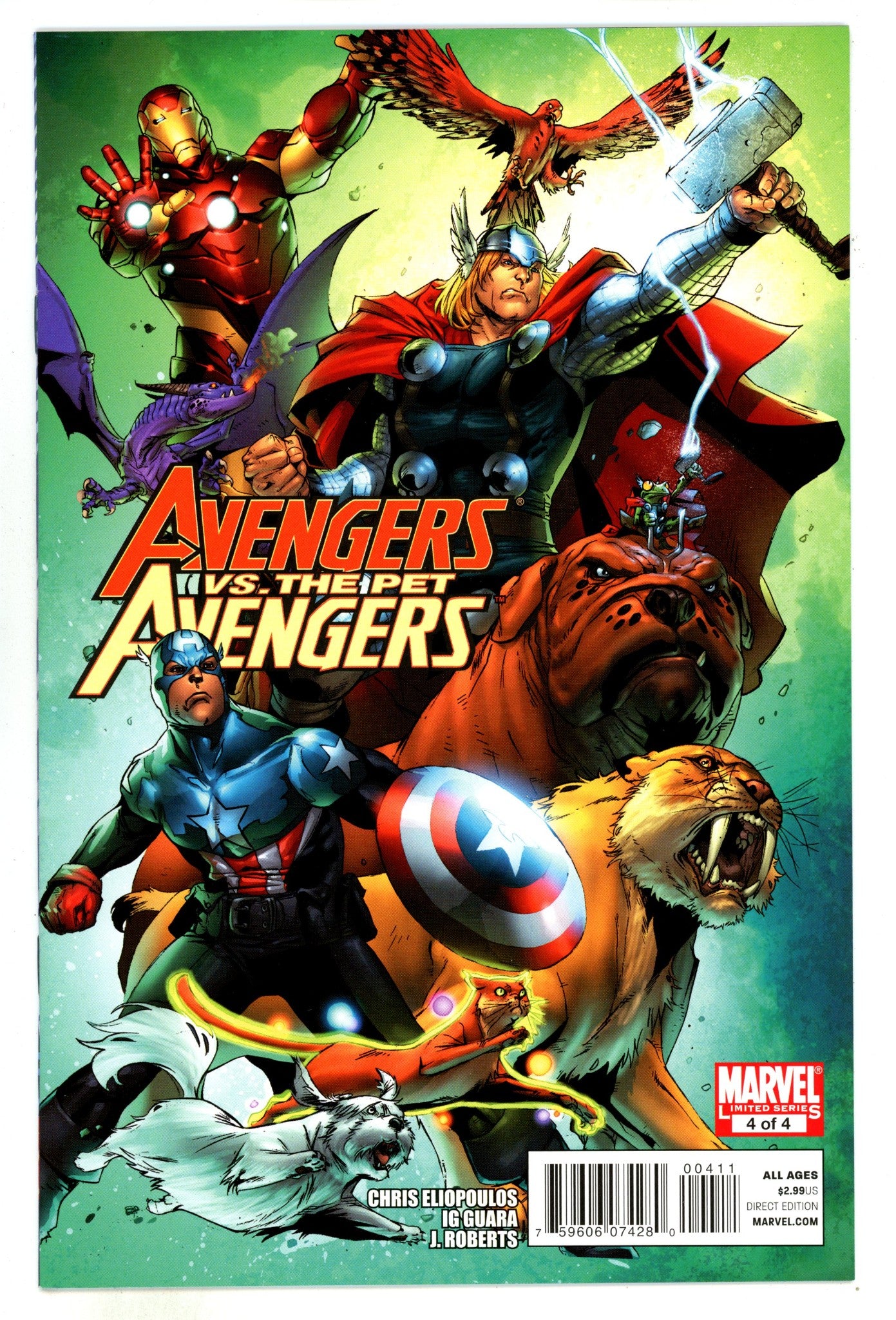 Avengers vs. Pet Avengers 4 High Grade (2011) 