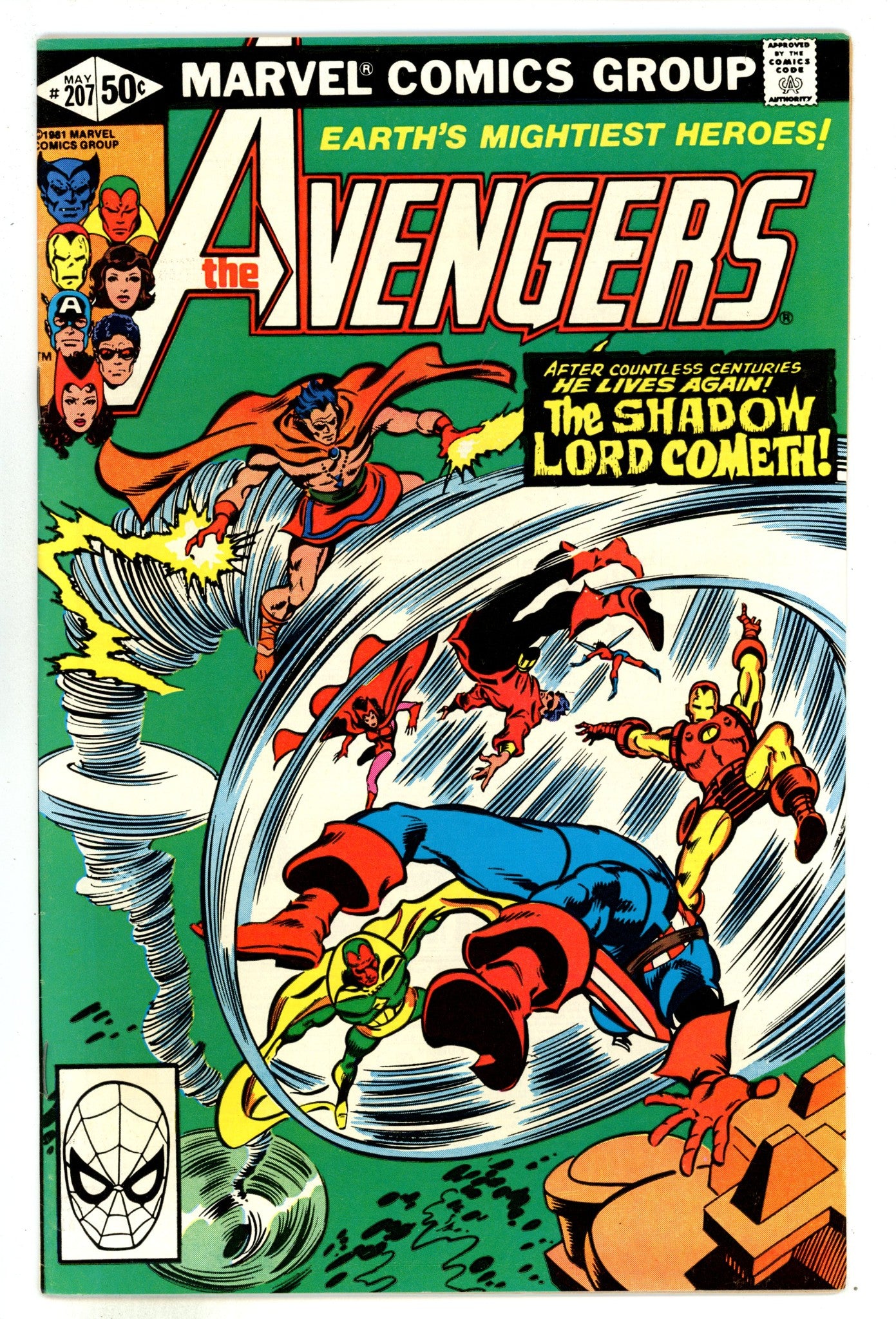 The Avengers Vol 1 207  High Grade   (1981)        