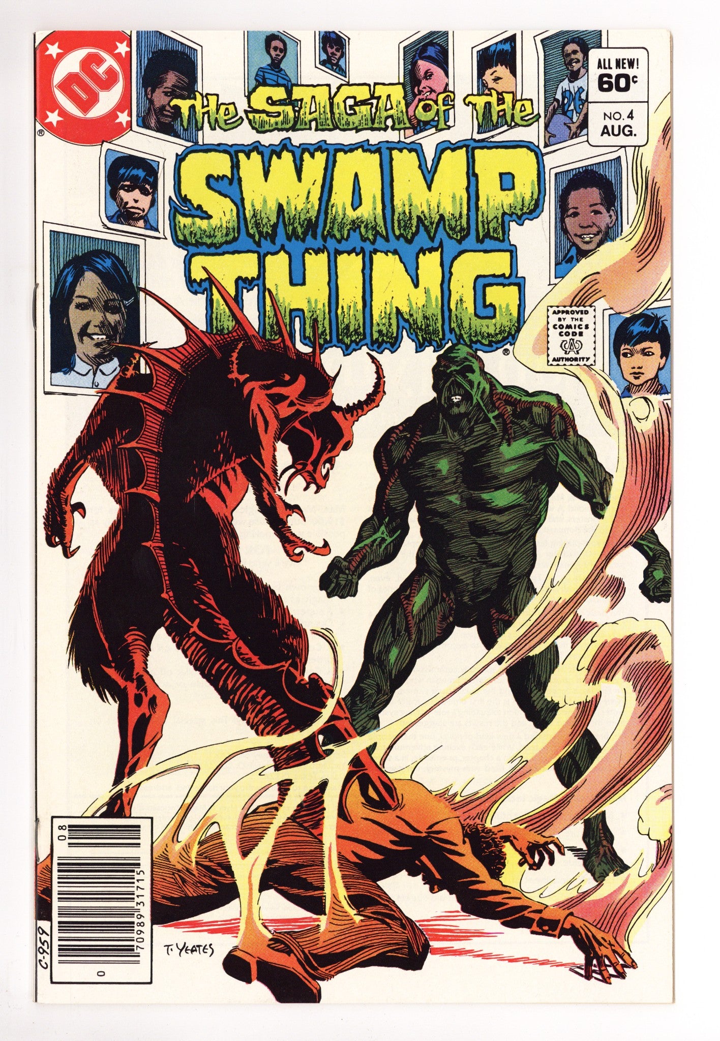 The Saga of Swamp Thing Vol 2 4 VF/NM (9.0) (1982) Newsstand 