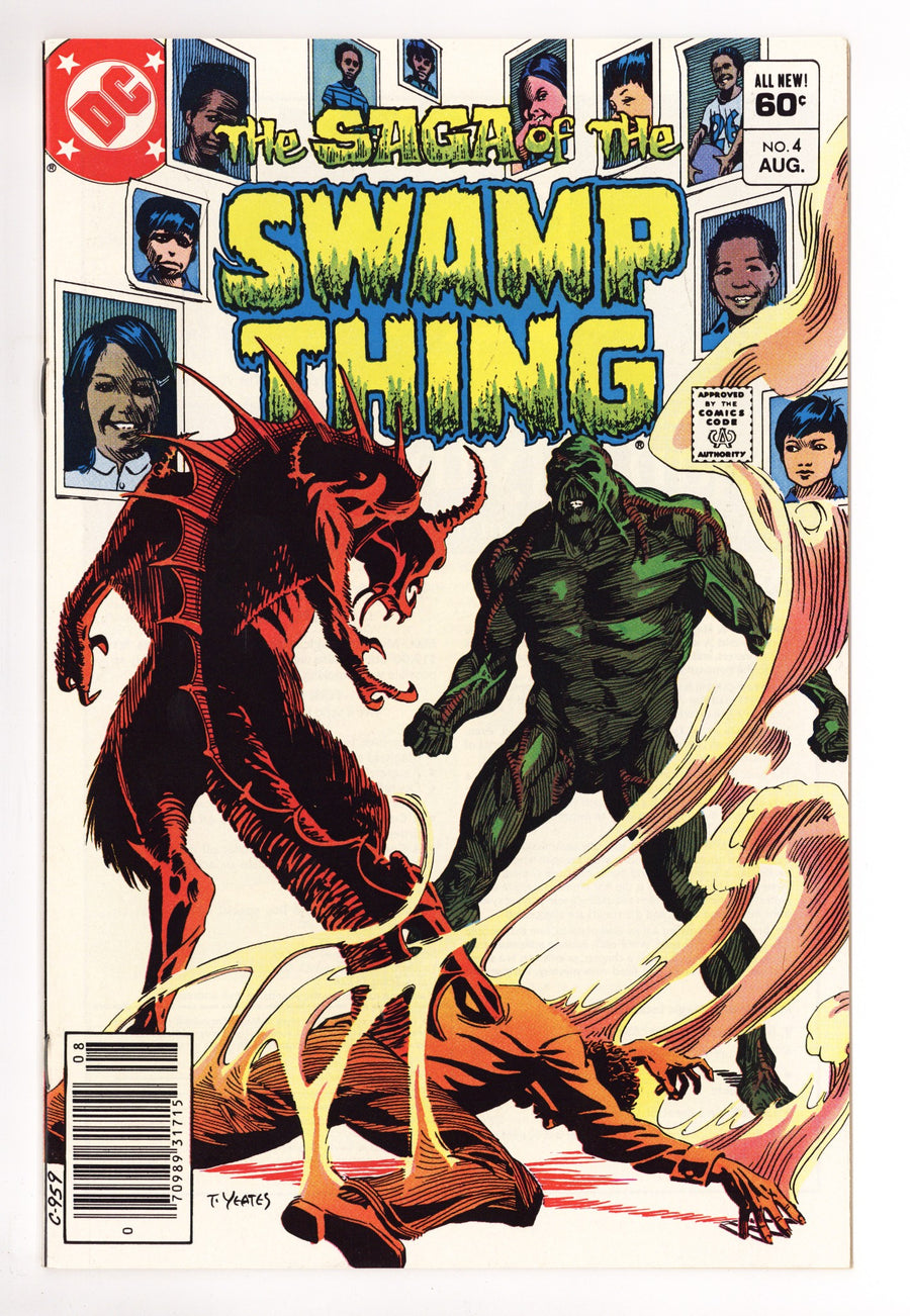 The Saga of Swamp Thing Vol 2 4 VF/NM (9.0) (1982) Newsstand 