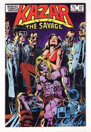 Ka-Zar the Savage Vol 3 23 Mid Grade (1982)