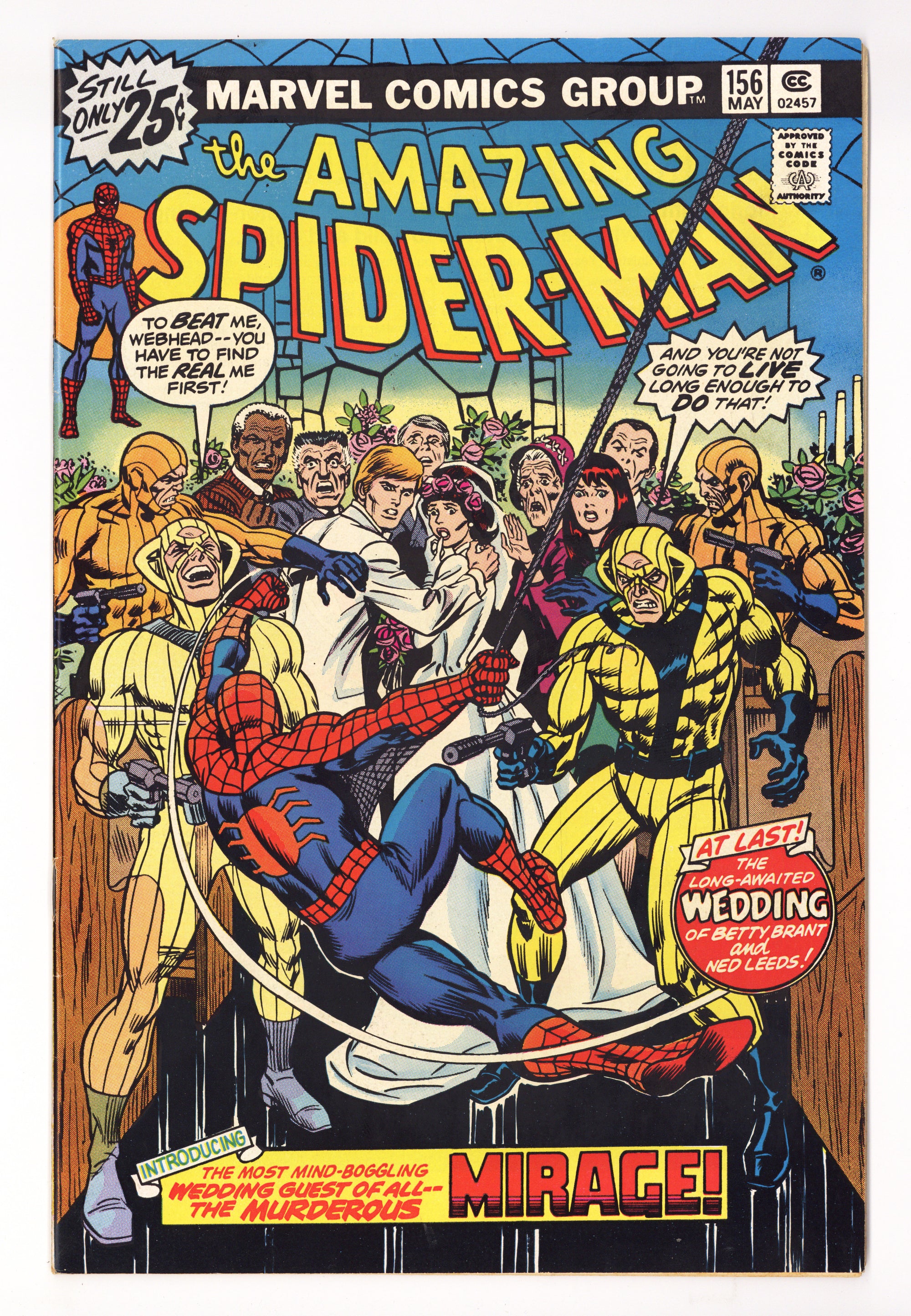 The Amazing Spider-Man Vol 1 156  FN/VF (7.0)   (1976)        