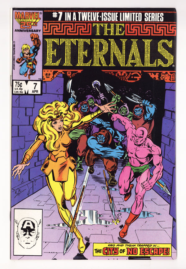 Eternals Vol 2 7 High Grade (1986)