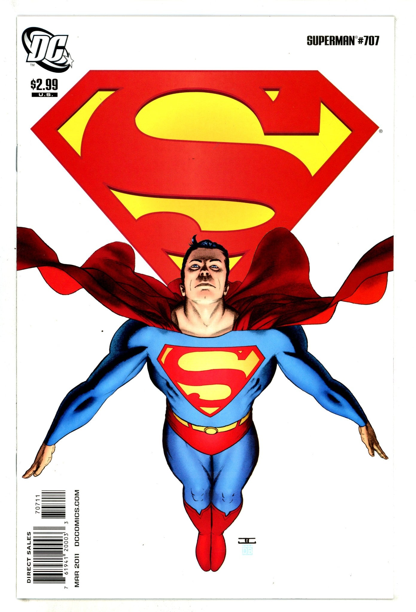 Superman Vol 1 707 High Grade (2011) 