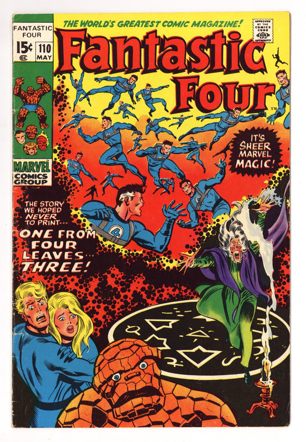 Fantastic Four Vol 1 110 FN- (5.5) (1971)