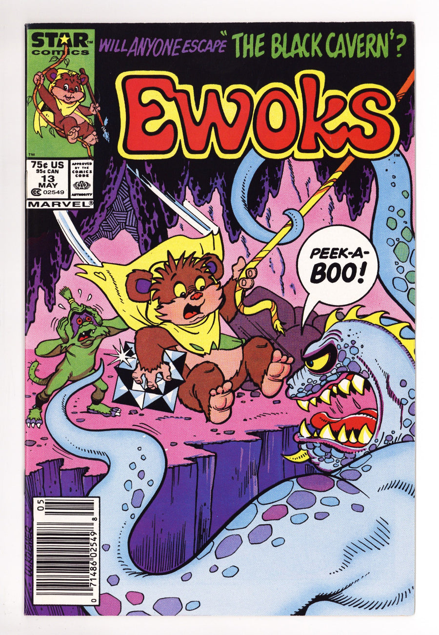The Ewoks 13 VF+ (8.5) (1987) Newsstand 