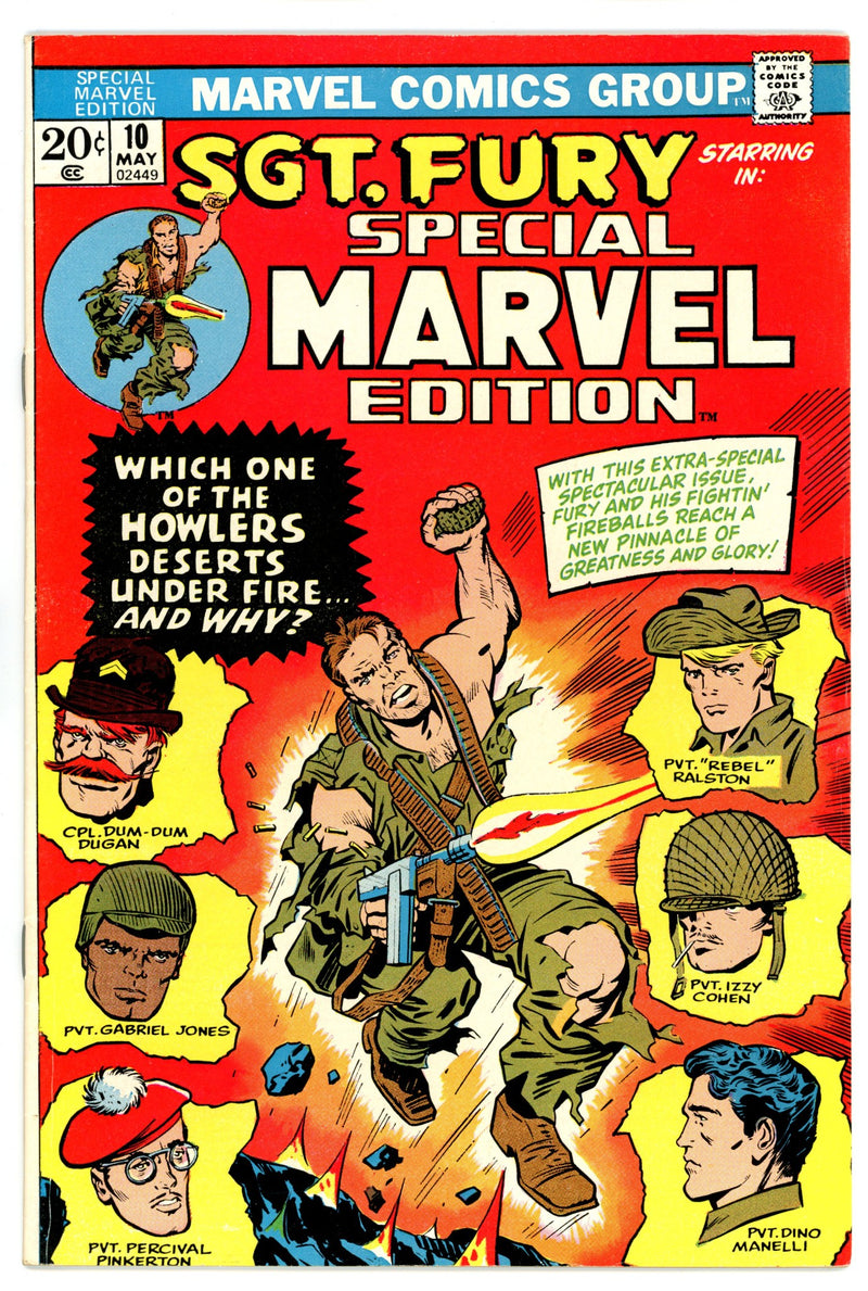 Special Marvel Edition 10 VF (8.0) (1973) 