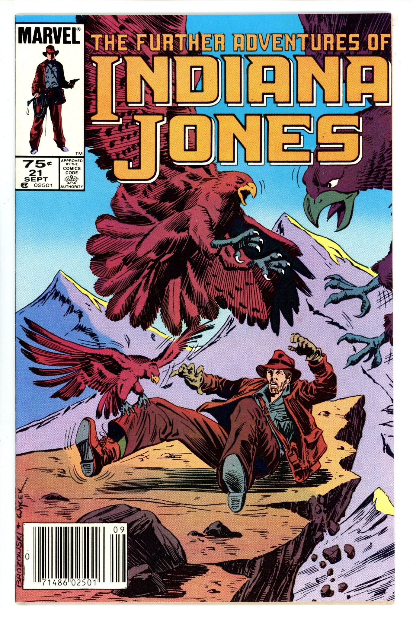The Further Adventures of Indiana Jones 21 Canadian Variant VF/NM (1984)