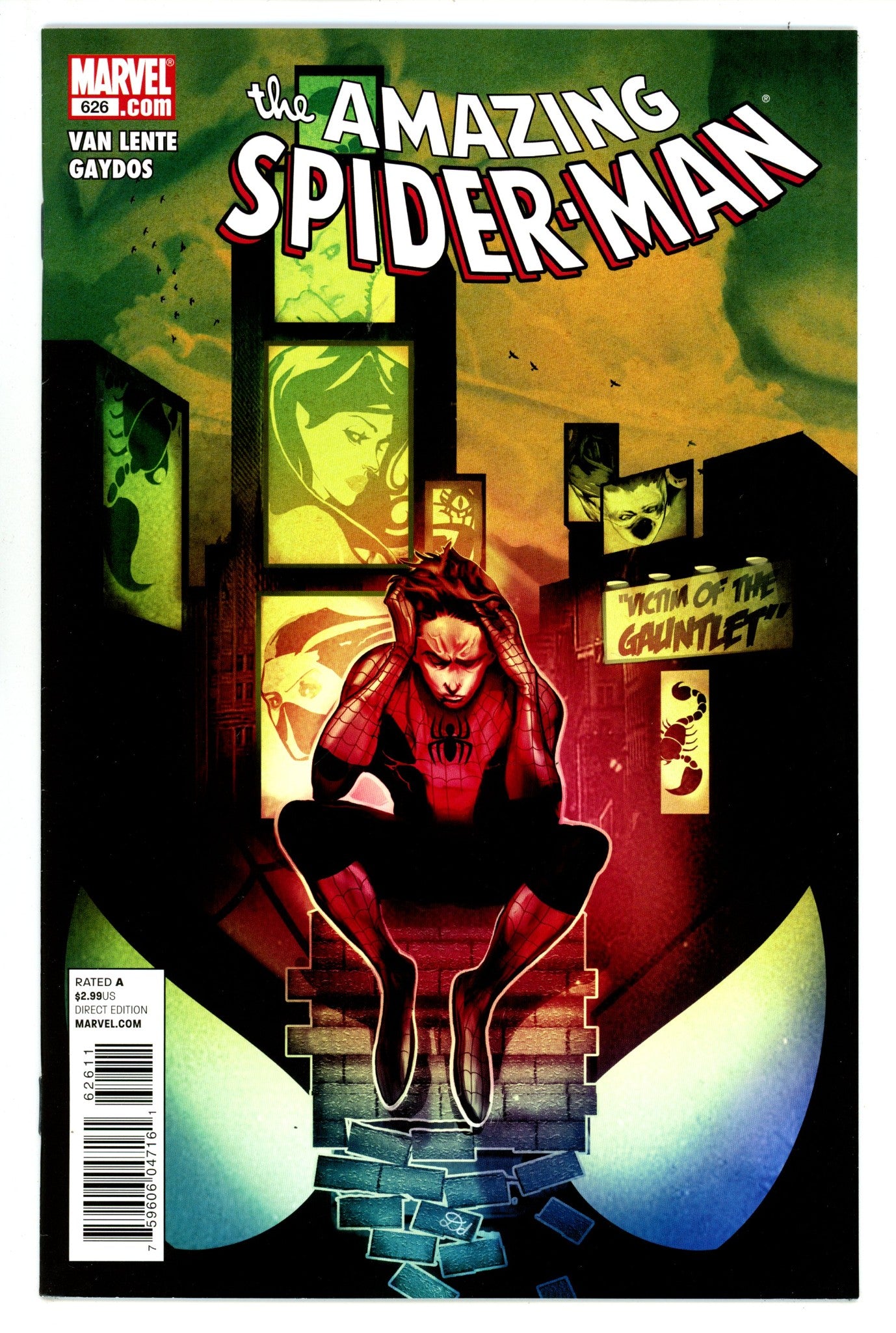 The Amazing Spider-Man Vol 2 626 VF+ (8.5) (2010) 