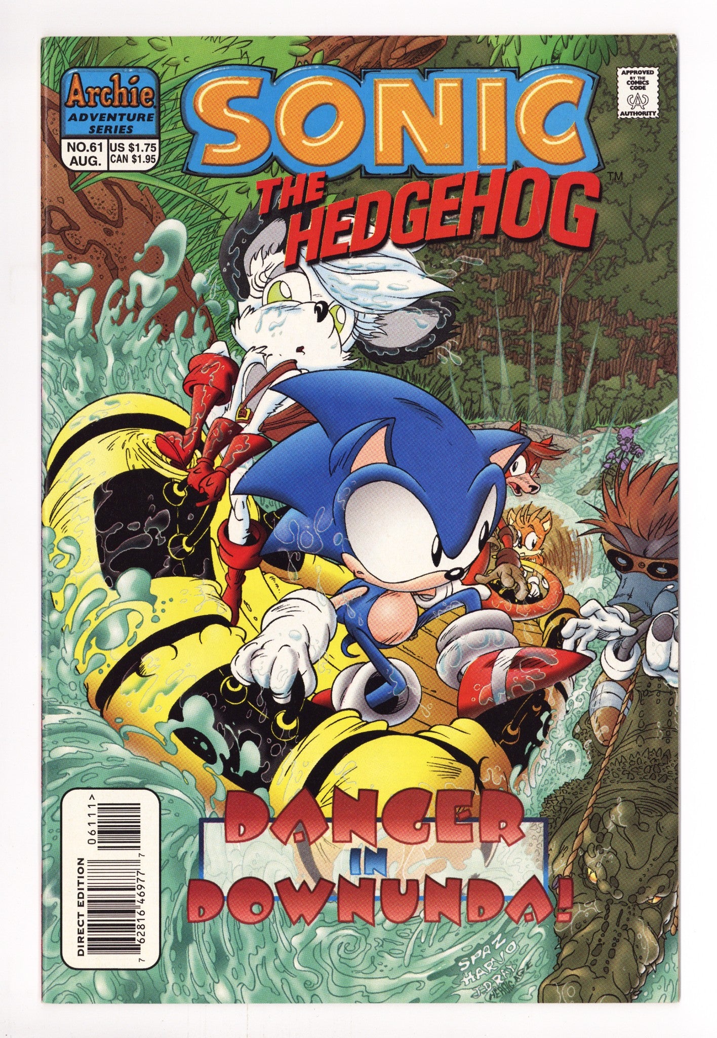 Sonic the Hedgehog Vol 2 61 VF (8.0) (1998) 