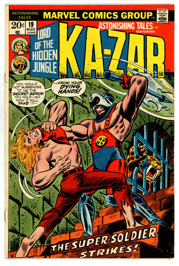 Astonishing Tales Vol 1 19 FN (6.0) (1973)