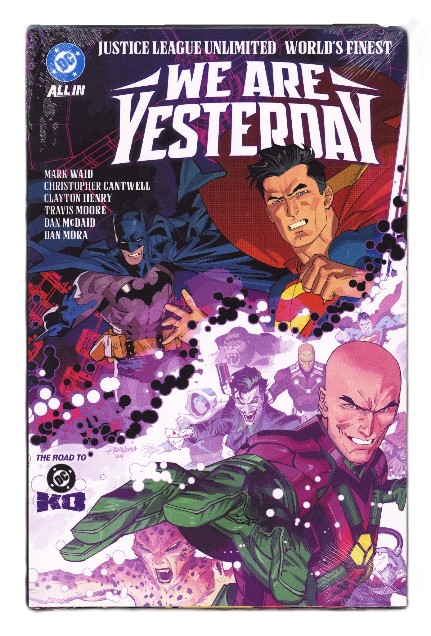 Justice League Unlimited Worlds Finest We Are Yesterday HC (2025)