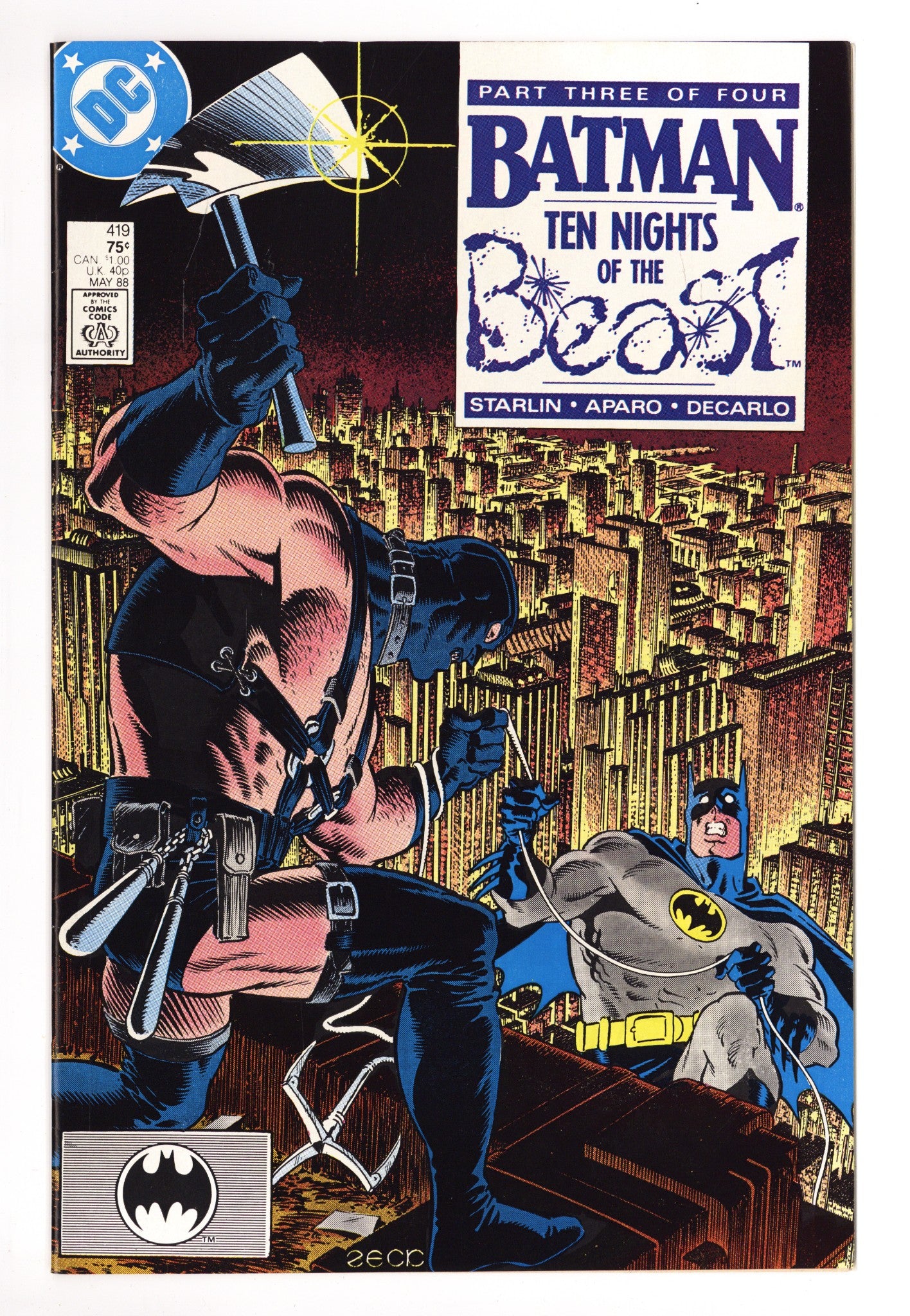 Batman Vol 1 419 VF/NM (9.0) (1988) 