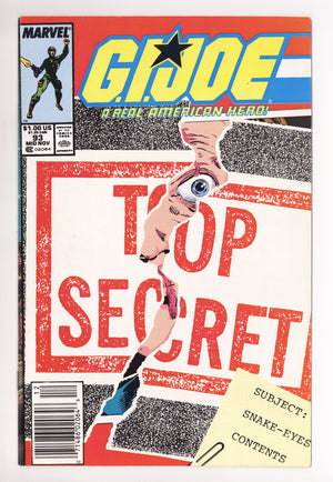 G.I. Joe, A Real American Hero 93 Low Grade (1989) Newsstand