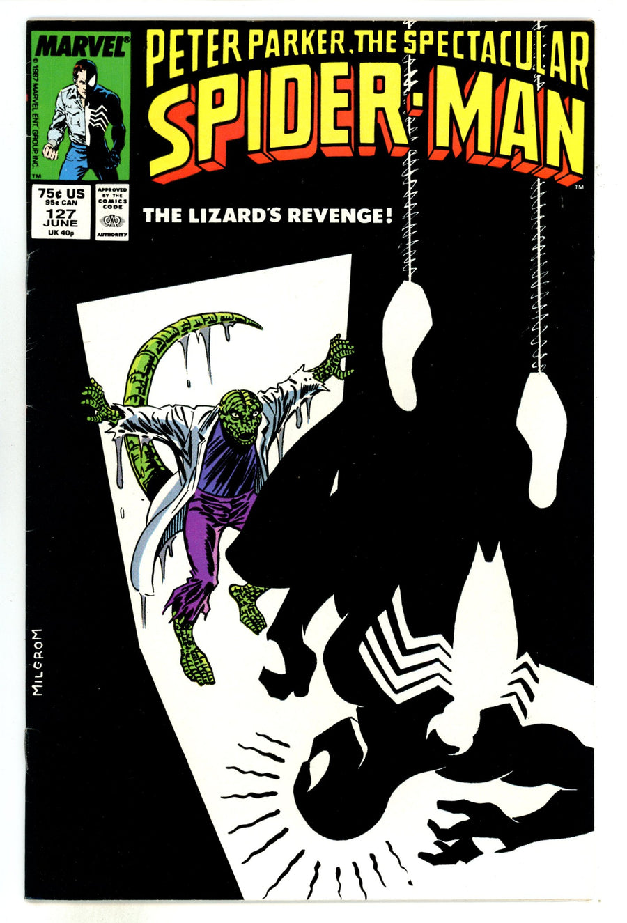 The Spectacular Spider-Man Vol 1 127 VF- (7.5) (1987) 