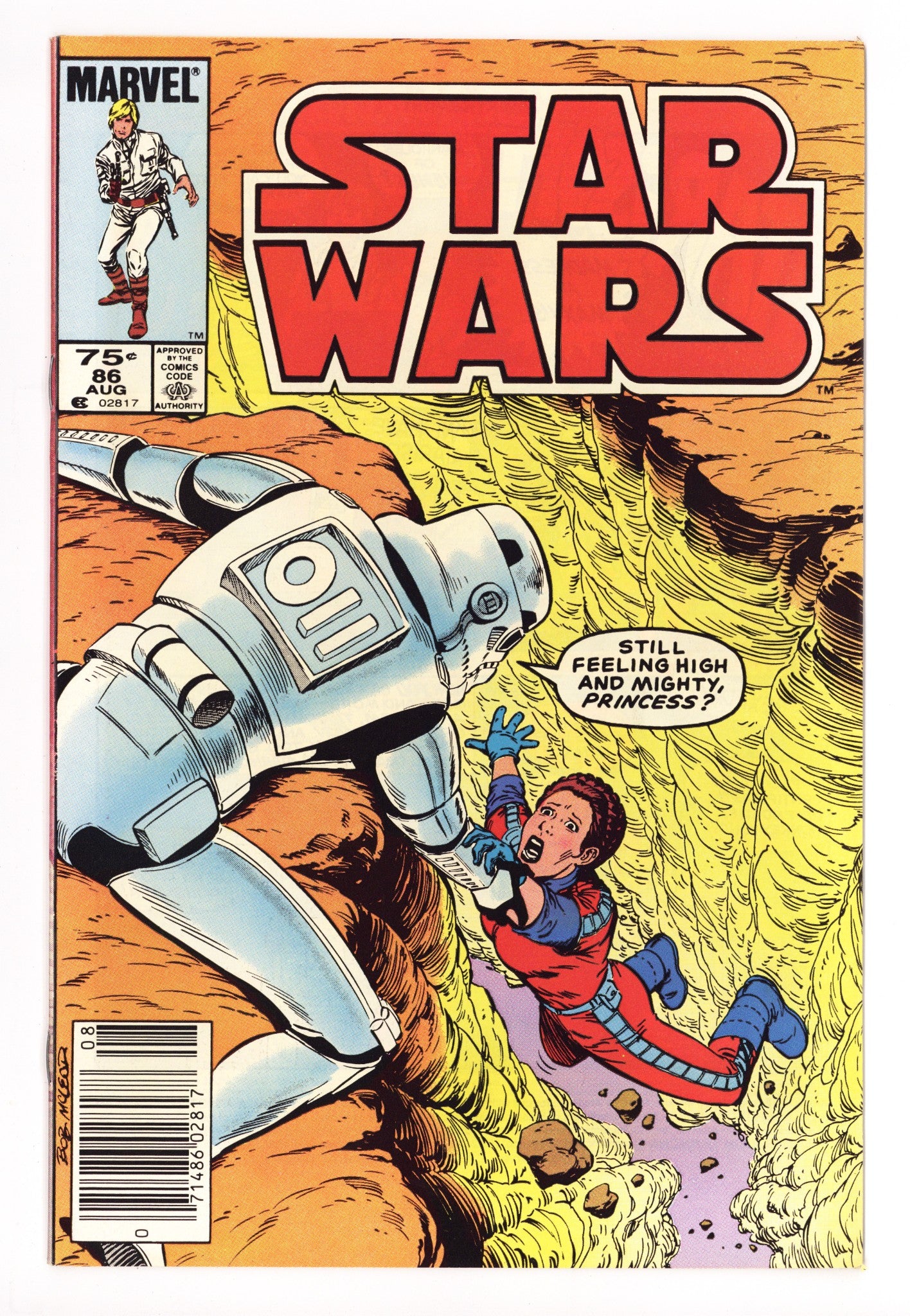 Star Wars Vol 1 86 VF/NM (9.0) (1984) Canadian Price Variant 