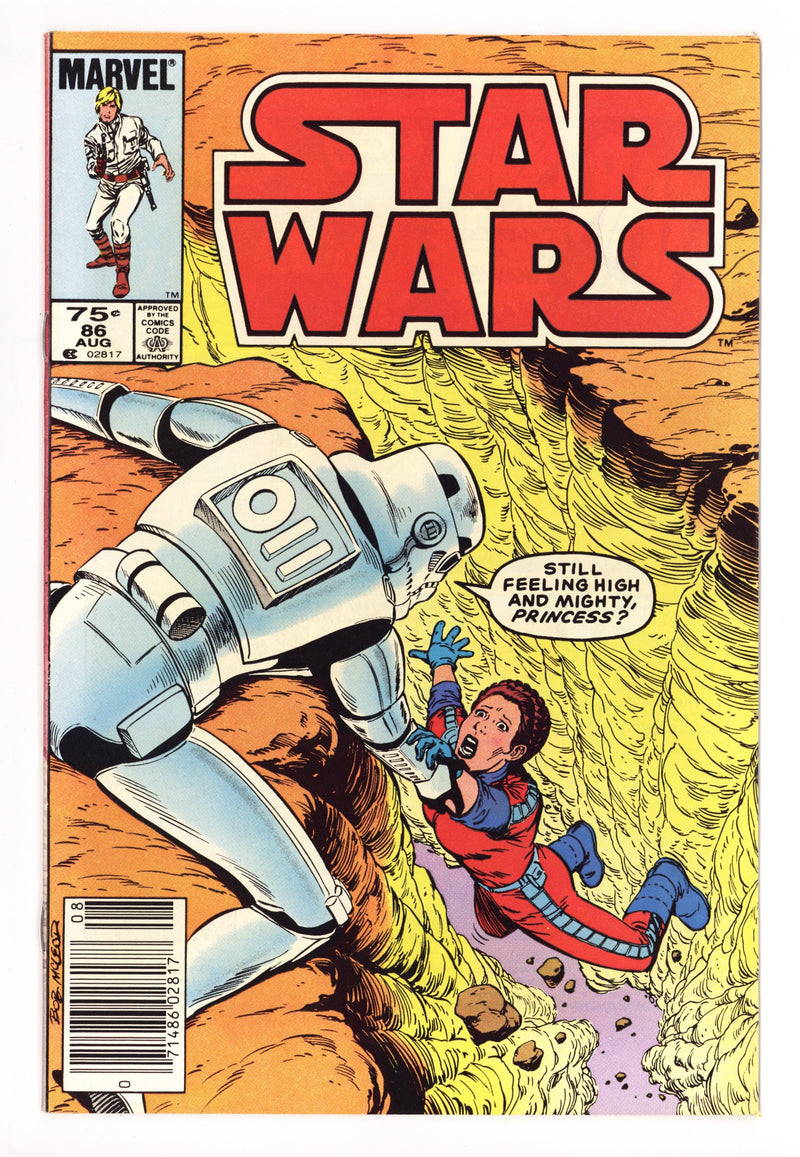 Star Wars Vol 1 86 VF/NM (9.0) (1984) Canadian Price Variant 
