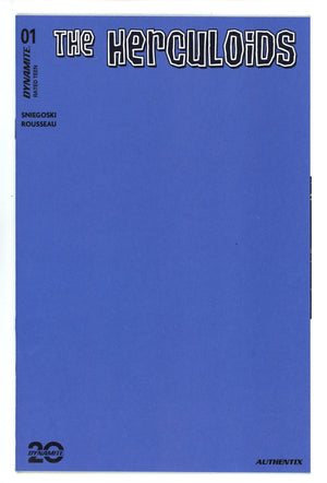 Herculoids 1 Blue Blank Variant (2025)