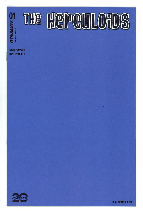 Herculoids 1 Blue Blank Variant (2025)