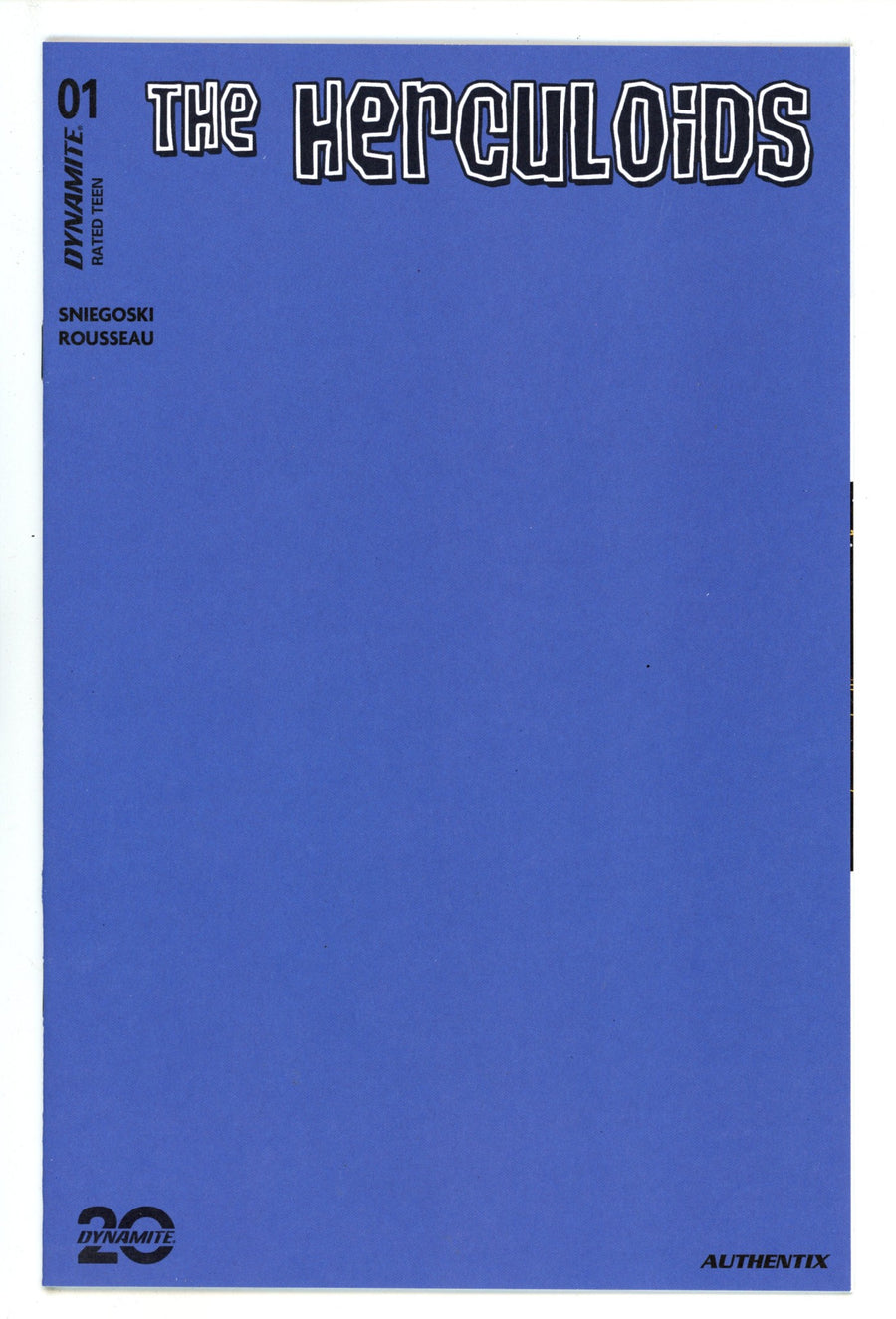 Herculoids 1 Blue Blank Variant (2025)