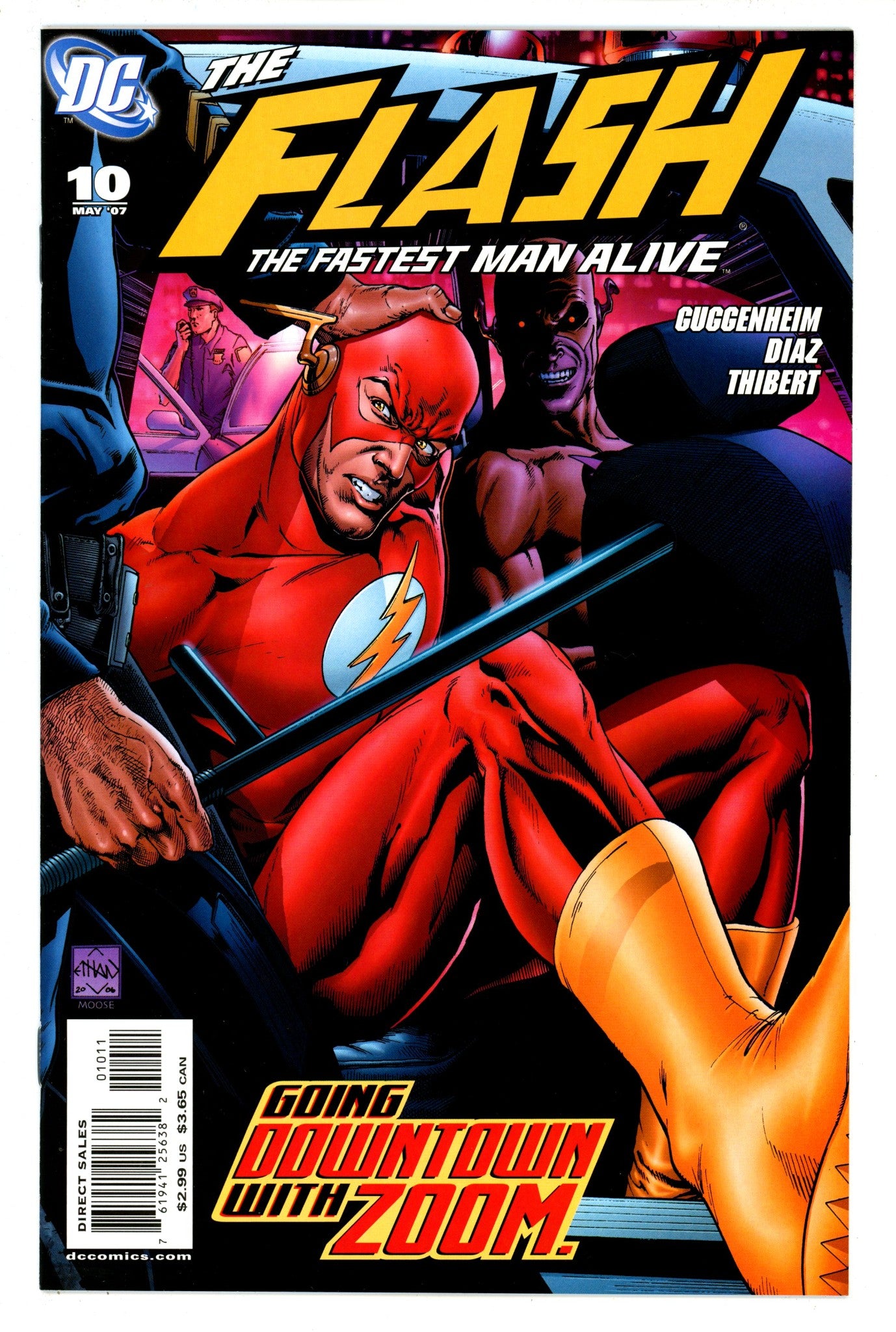 Flash: The Fastest Man Alive Vol 1 10 High Grade (2007) 