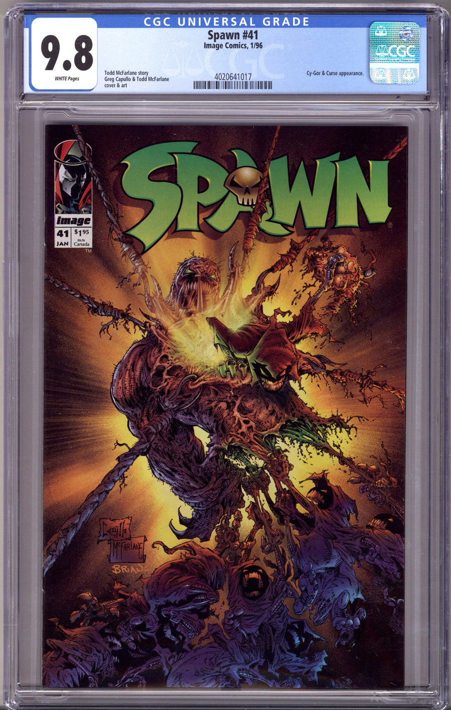 Spawn 41 CGC 9.8 (NM/M) (1996)