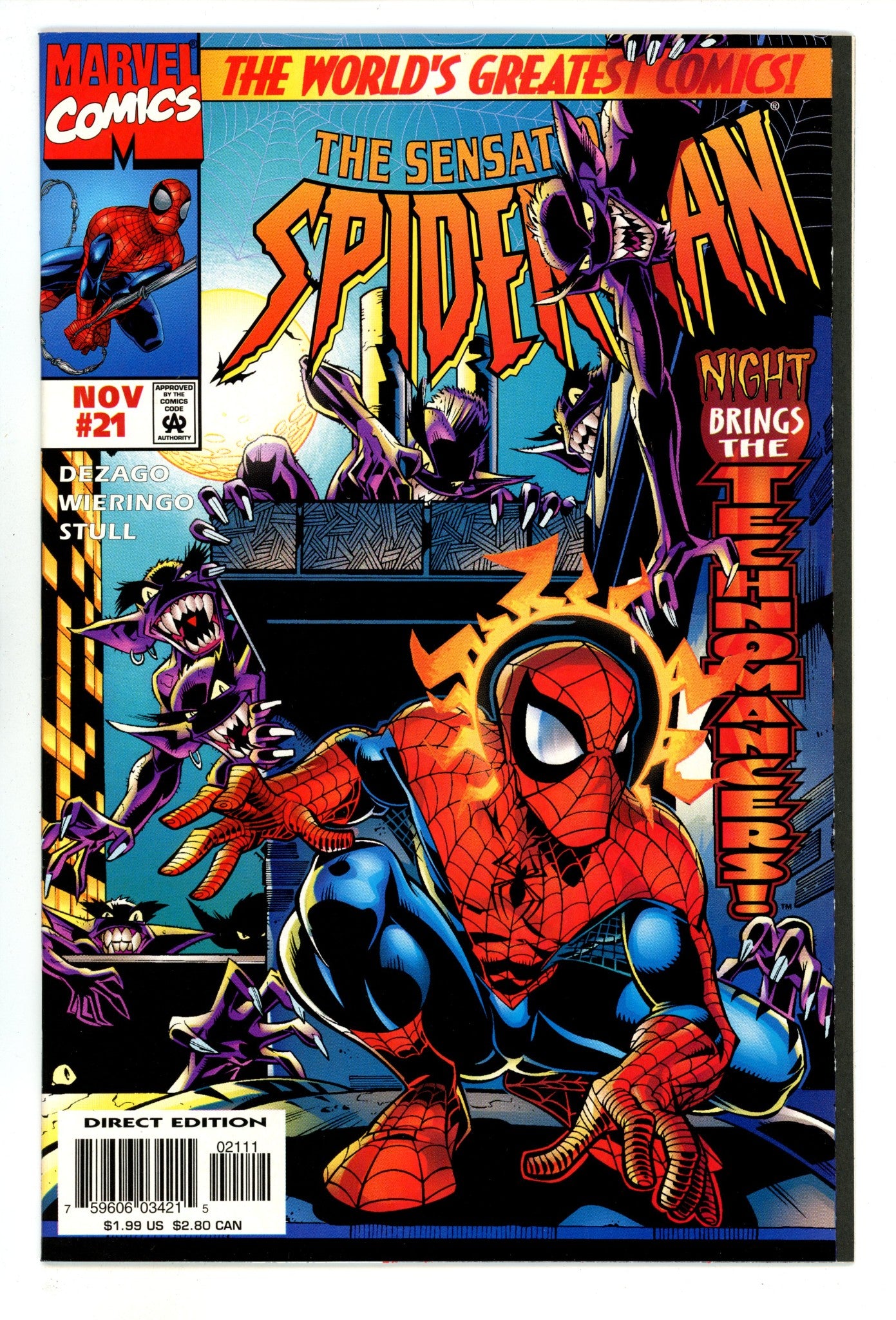 The Sensational Spider-Man Vol 1 21 High Grade (1997) 