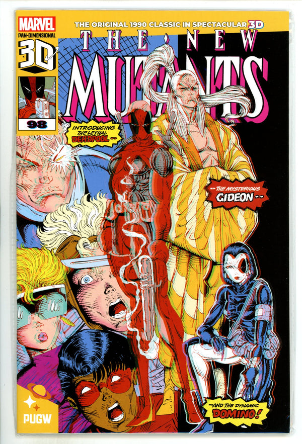 New Mutants Vol 1 98 3D Edition Variant (2024)