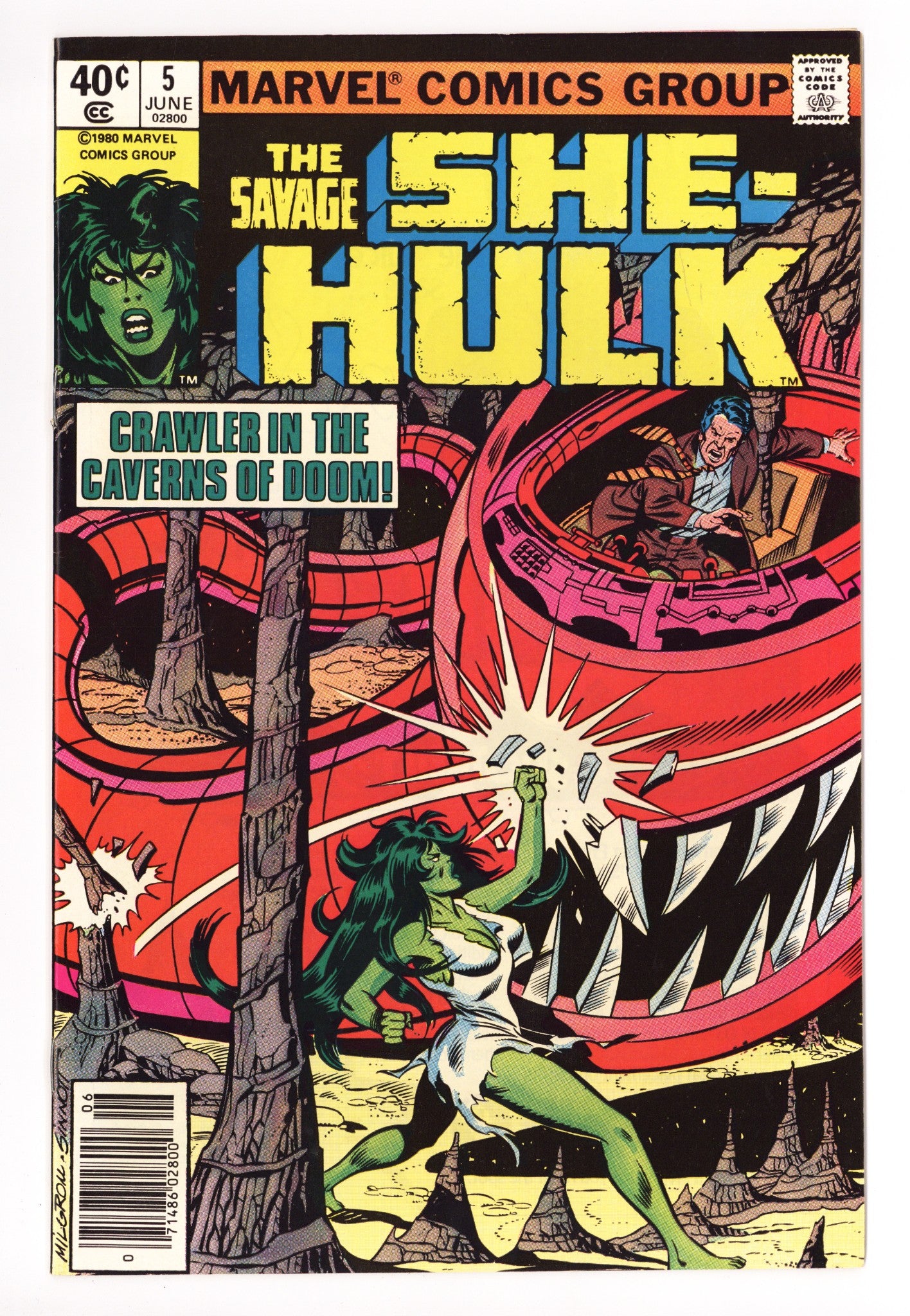The Savage She-Hulk 5 Mid Grade (1980) Newsstand 