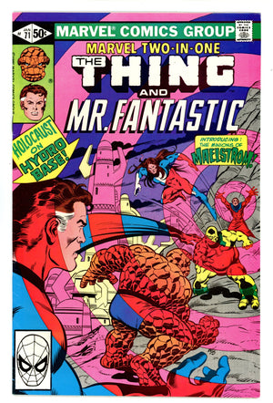 Marvel Two-in-One Vol 1 71 Mid Grade (1981)