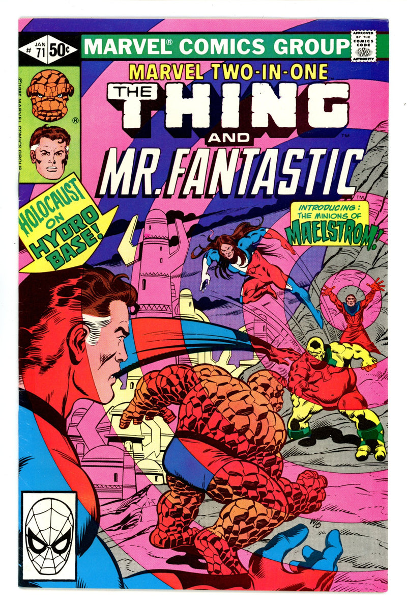 Marvel Two-in-One Vol 1 71 Mid Grade (1981) 