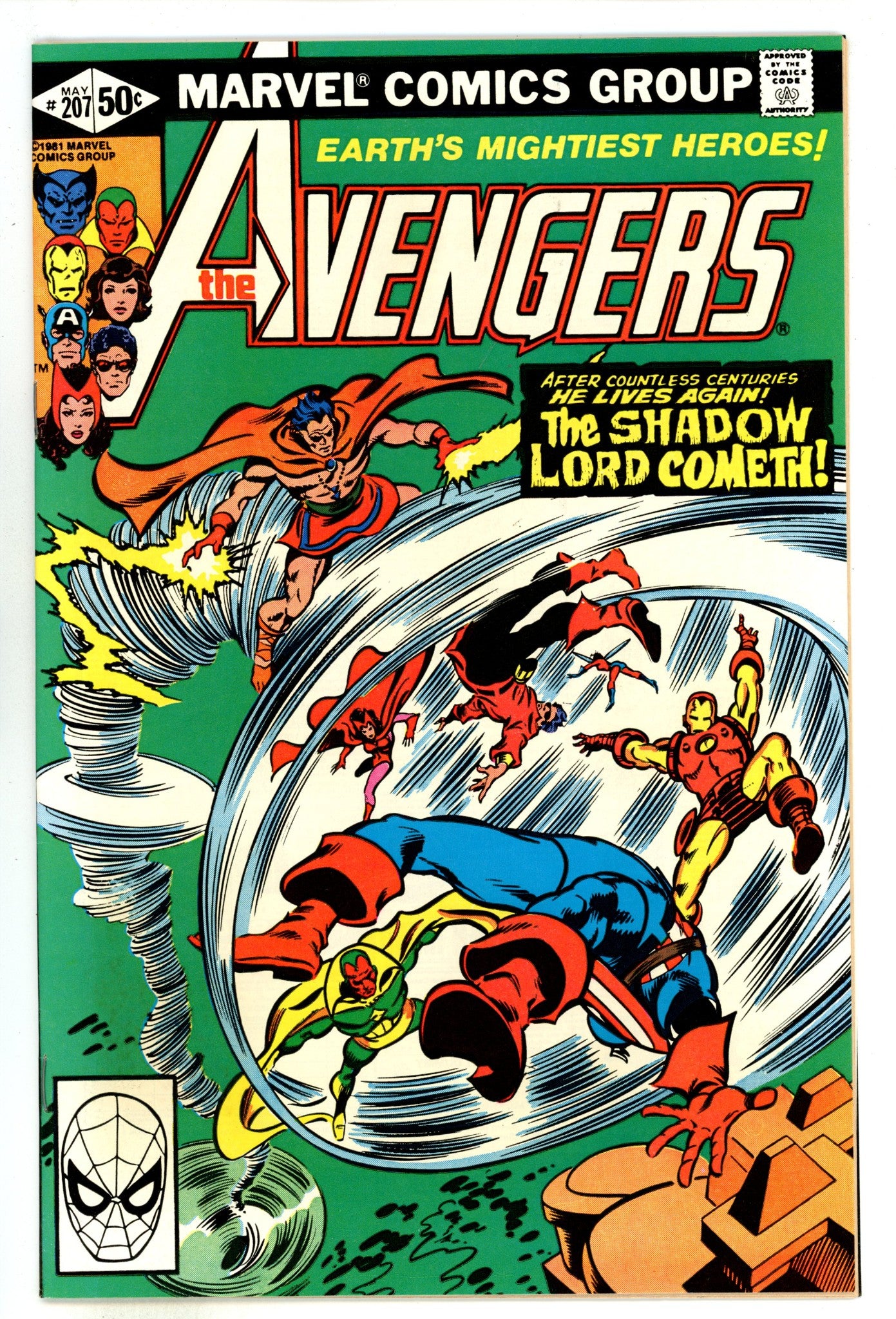 The Avengers Vol 1 207  NM- (9.2)   (1981)        