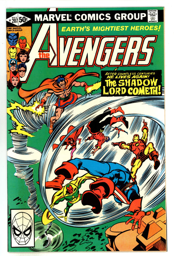 The Avengers Vol 1 207 NM- (9.2) (1981)
