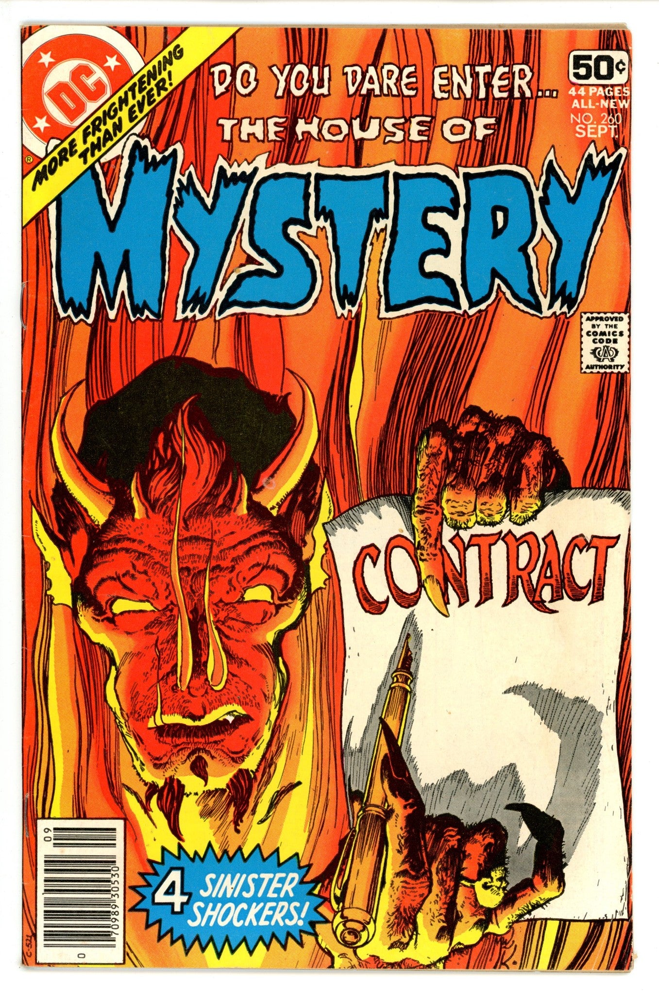 House of Mystery Vol 1 260 FN- (1978)