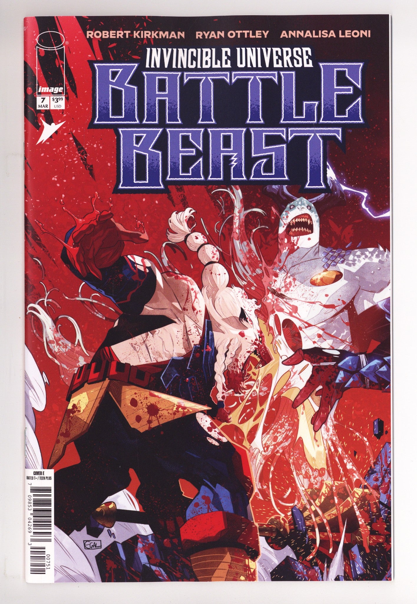 Invincible Universe Battle Beast 7 Galmon Incentive NM- (2026)