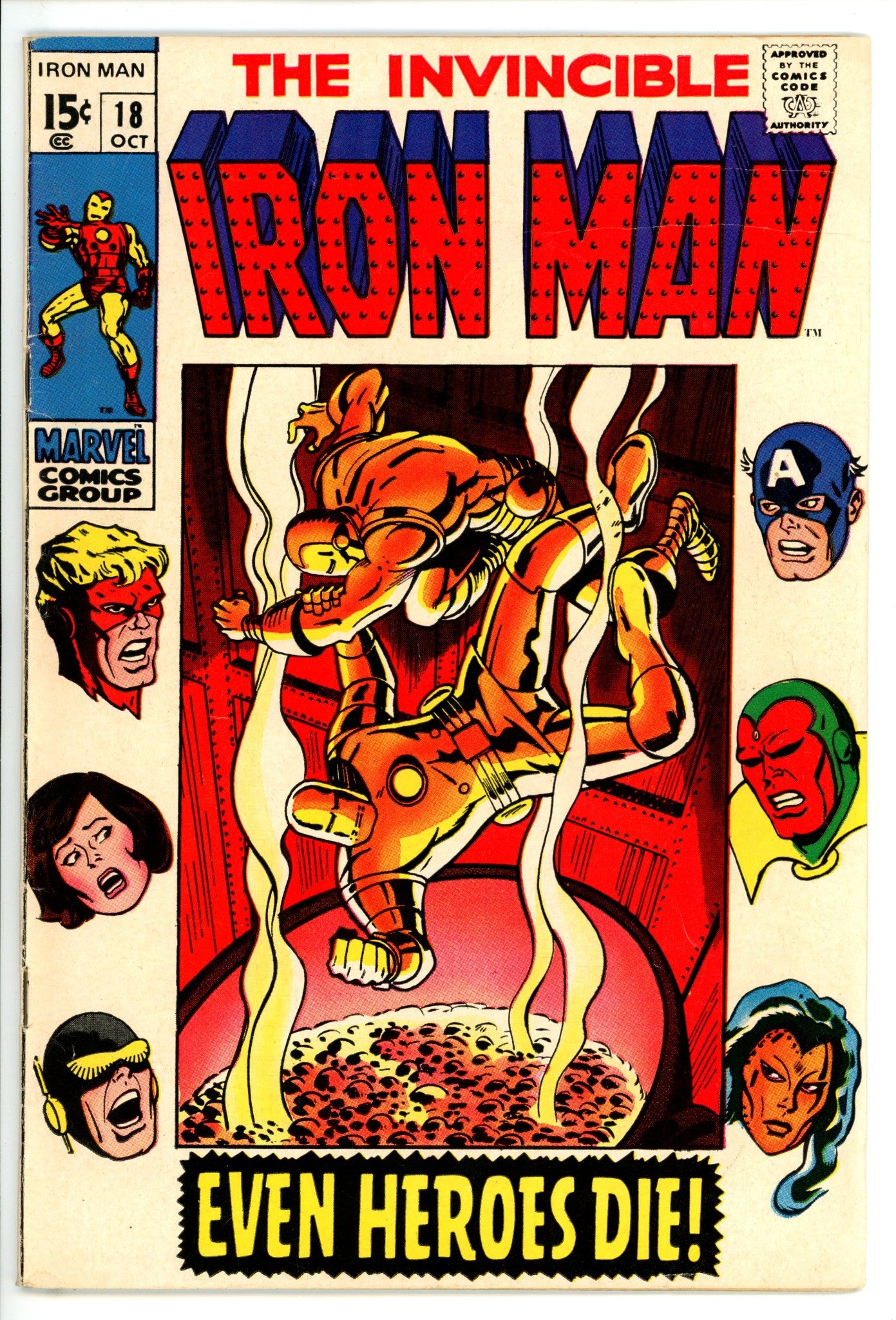 Iron Man Vol 1 18 VG (4.0) (1969) 