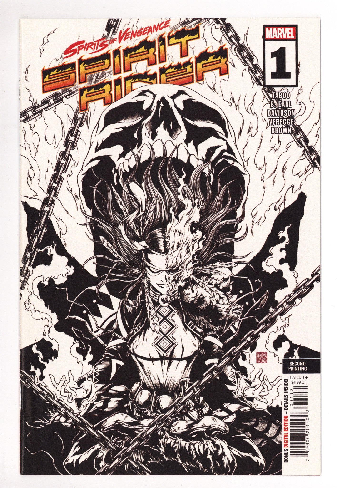 Spirits of Vengeance: Spirit Rider 1 High Grade (2021) 2nd Print 