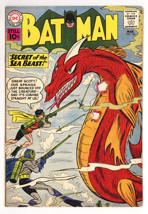 Batman Vol 1 138 VG+ (4.5) (1961)