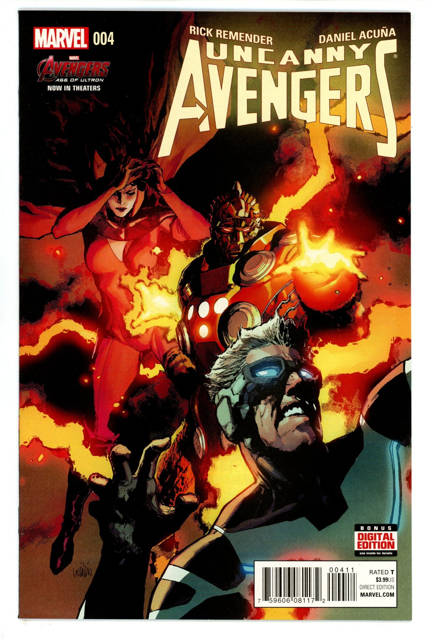 Uncanny Avengers Vol 2 4 High Grade (2015) 