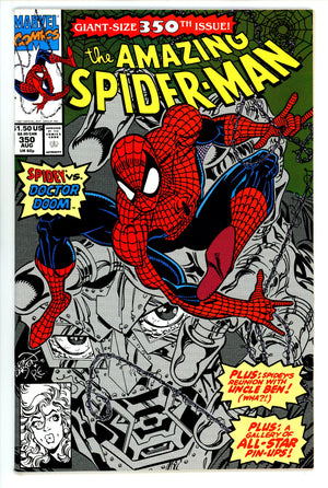 The Amazing Spider-Man Vol 1 350 NM- (9.2) (1991)