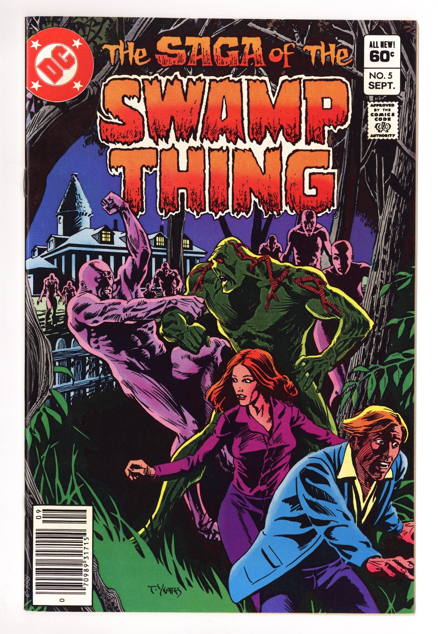The Saga of Swamp Thing Vol 2 5 Mid Grade (1982) Newsstand 