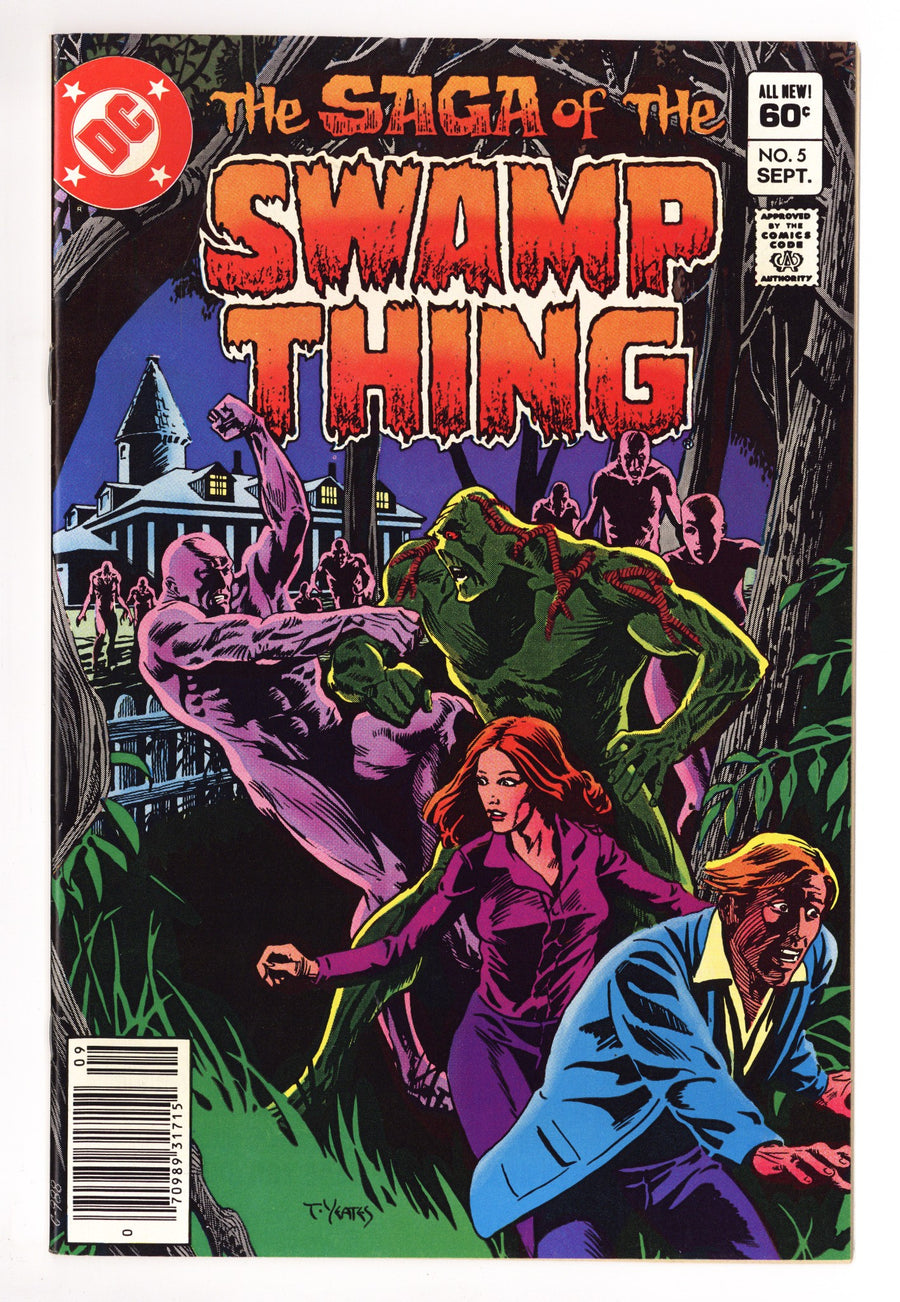 The Saga of Swamp Thing Vol 2 5 Mid Grade (1982) Newsstand 