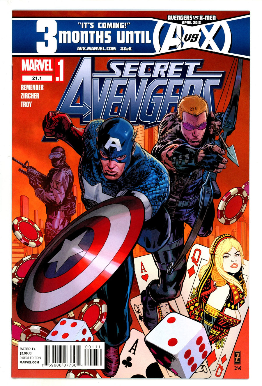 Secret Avengers Vol 1 21.1 High Grade (2012) 