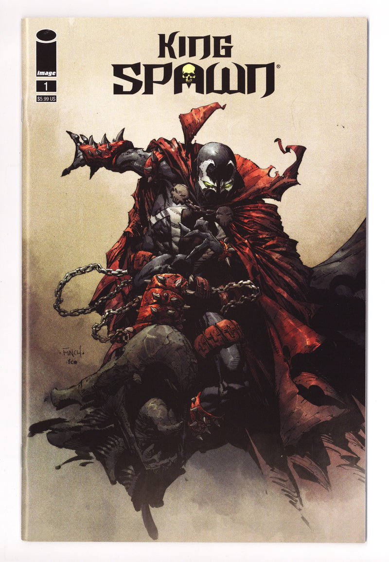 King Spawn 1 High Grade (2021) Finch Variant 