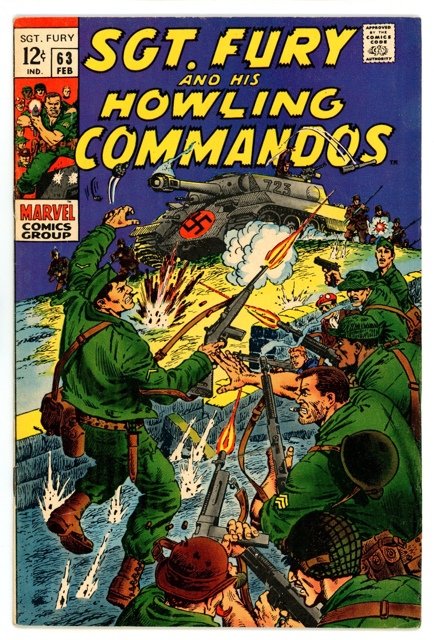 Sgt. Fury 63 FN (6.0) (1969) 