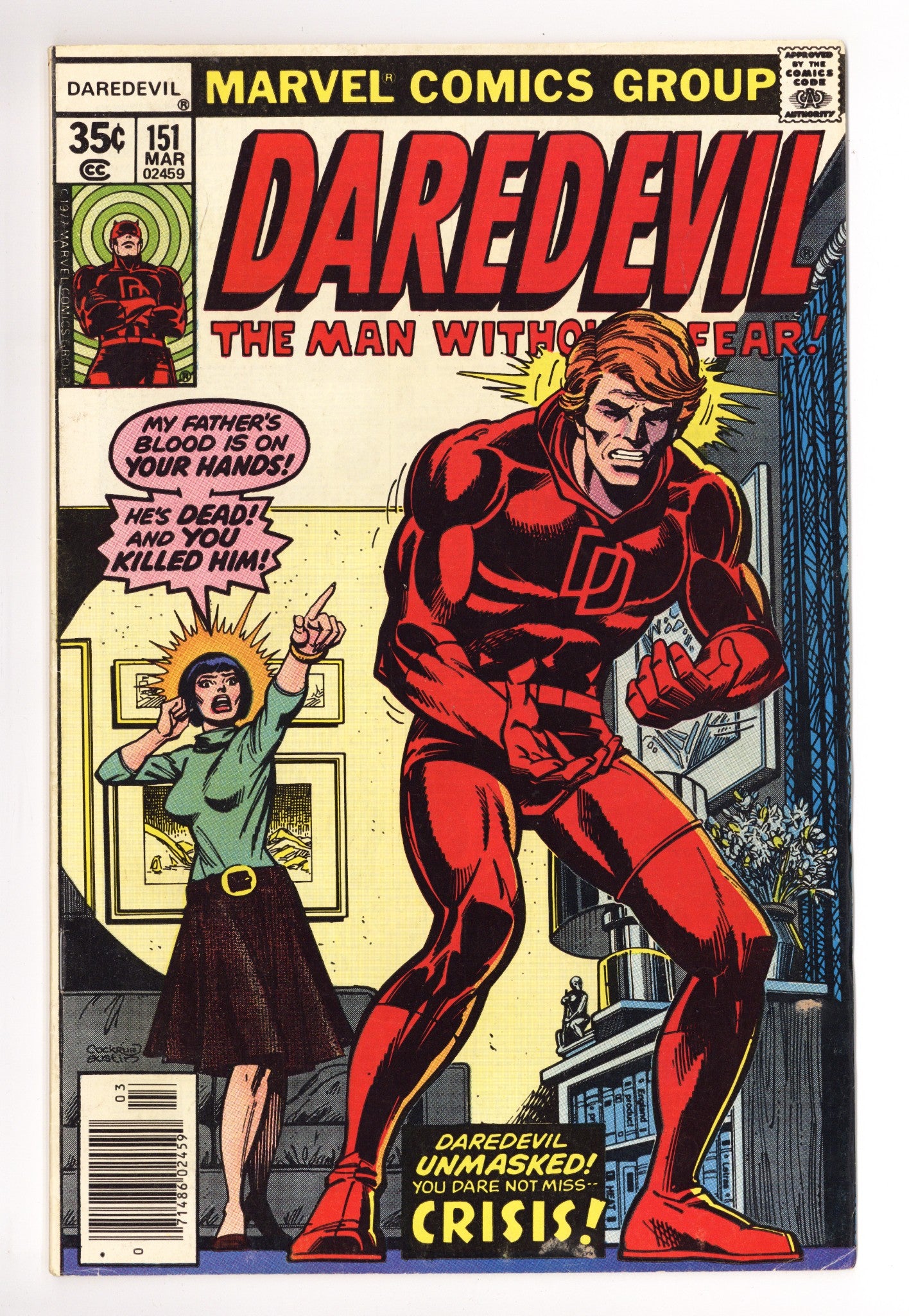 Daredevil Vol 1 151 Low Grade (1978) 