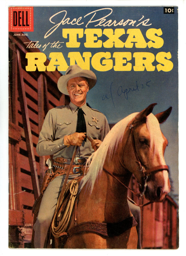 Jace Pearson's Tales of the Texas Rangers 16 VG+ (4.5) (1957)